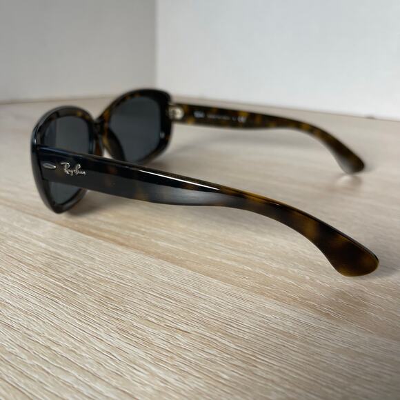 Ray-Ban JACKIE OHH RB4101 710 Cat Eye Tortoise Shell Italy FRAMES ONLY - Picture 7 of 8